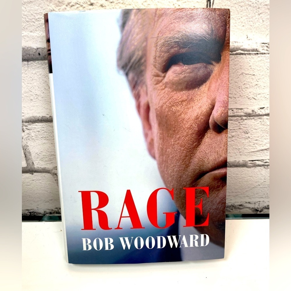 Donald Trump Book Rage: Bob Woodward Hard Cover NEW